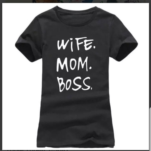 Wife Mom tee shirt - Picture 2 of 6
